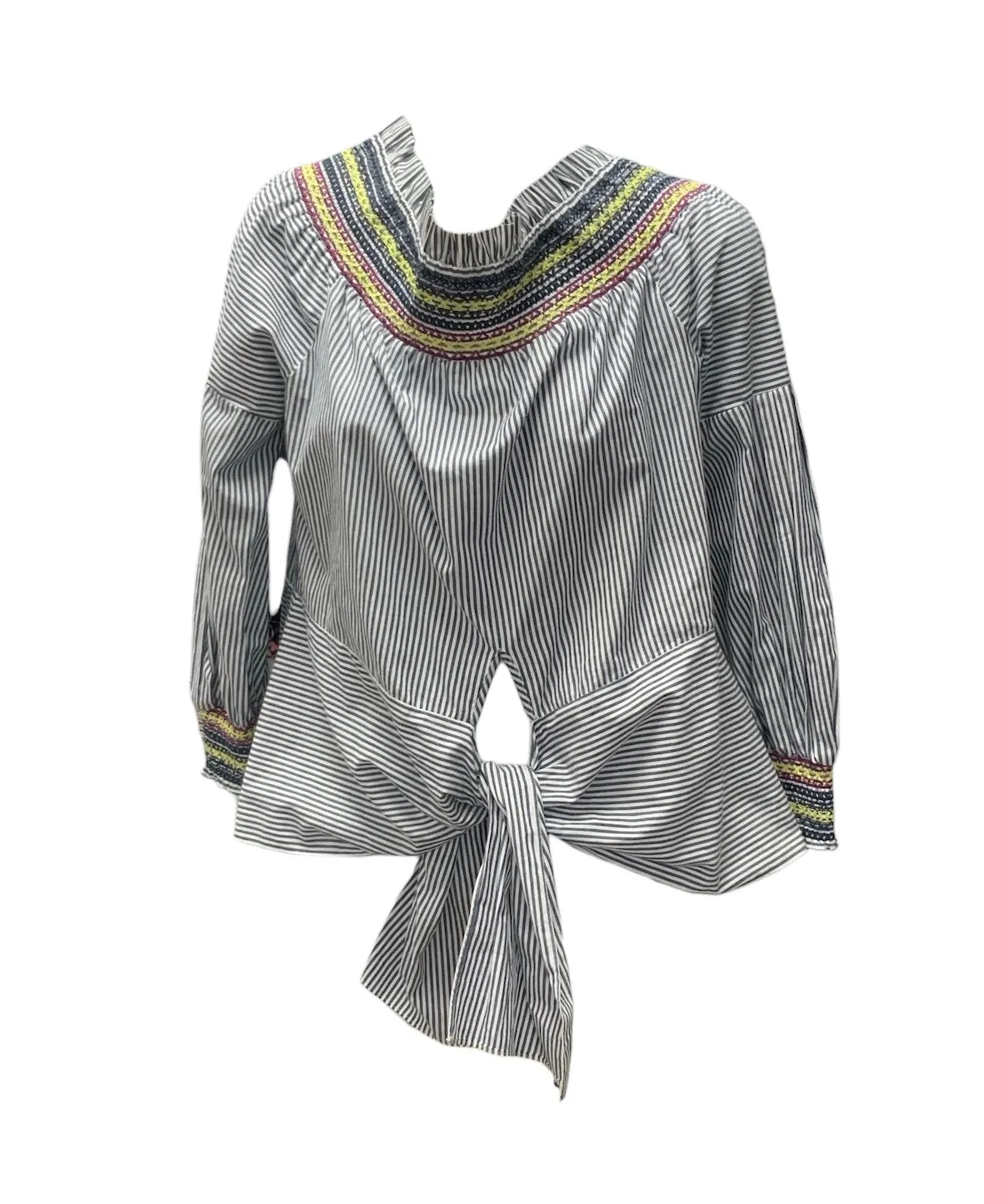 Parker Womens Striped Shirt M