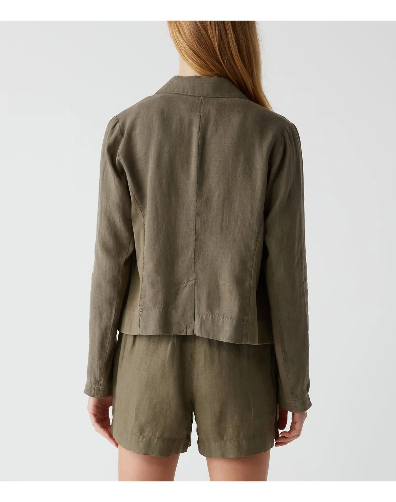 Pearson Linen Blazer | Camo MICHAEL STARS