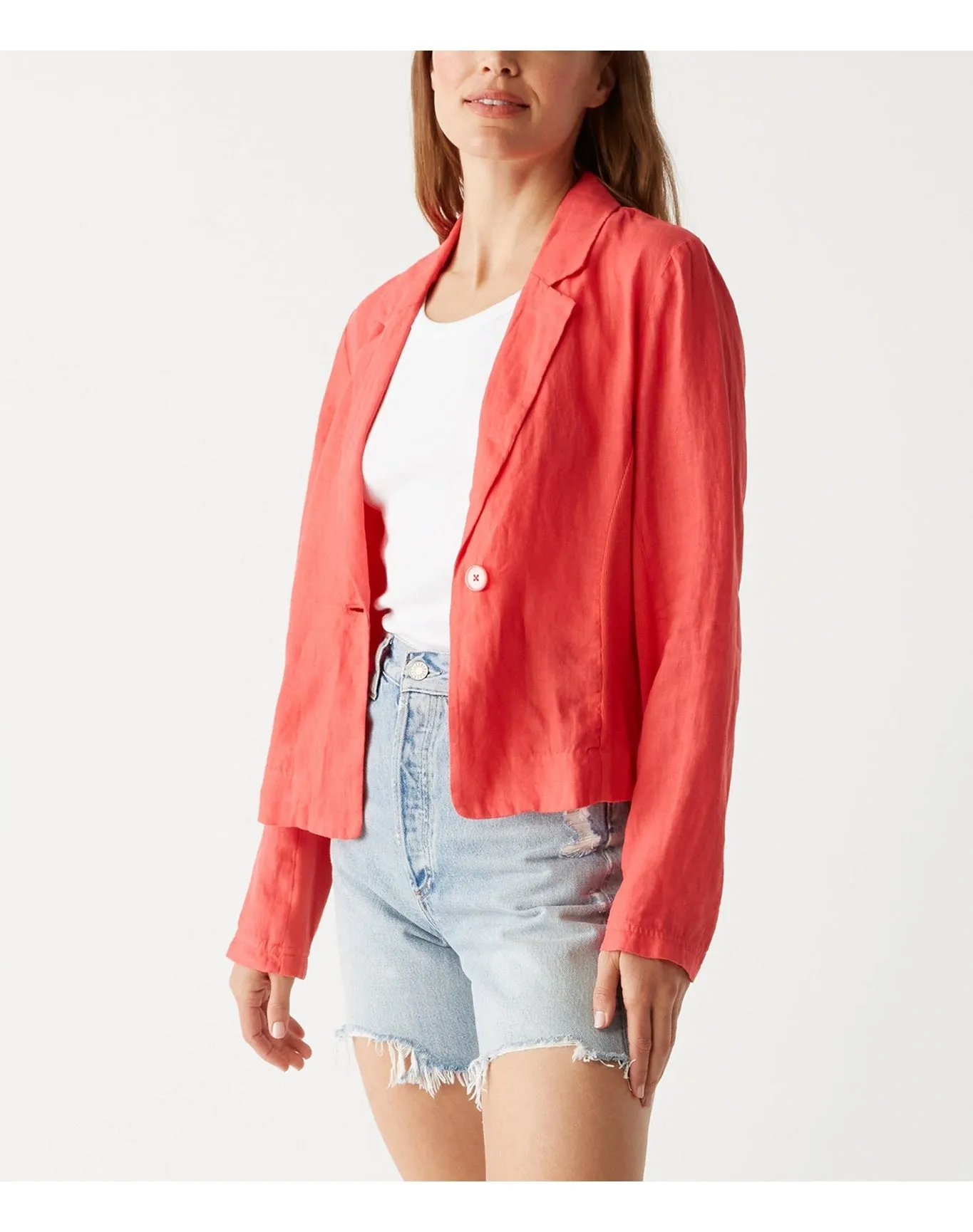 Pearson Linen Blazer | Spritz MICHAEL STARS