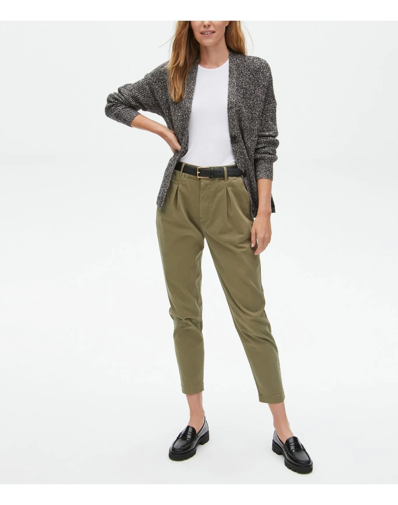Penny Twill Pant | Olive MICHAEL STARS