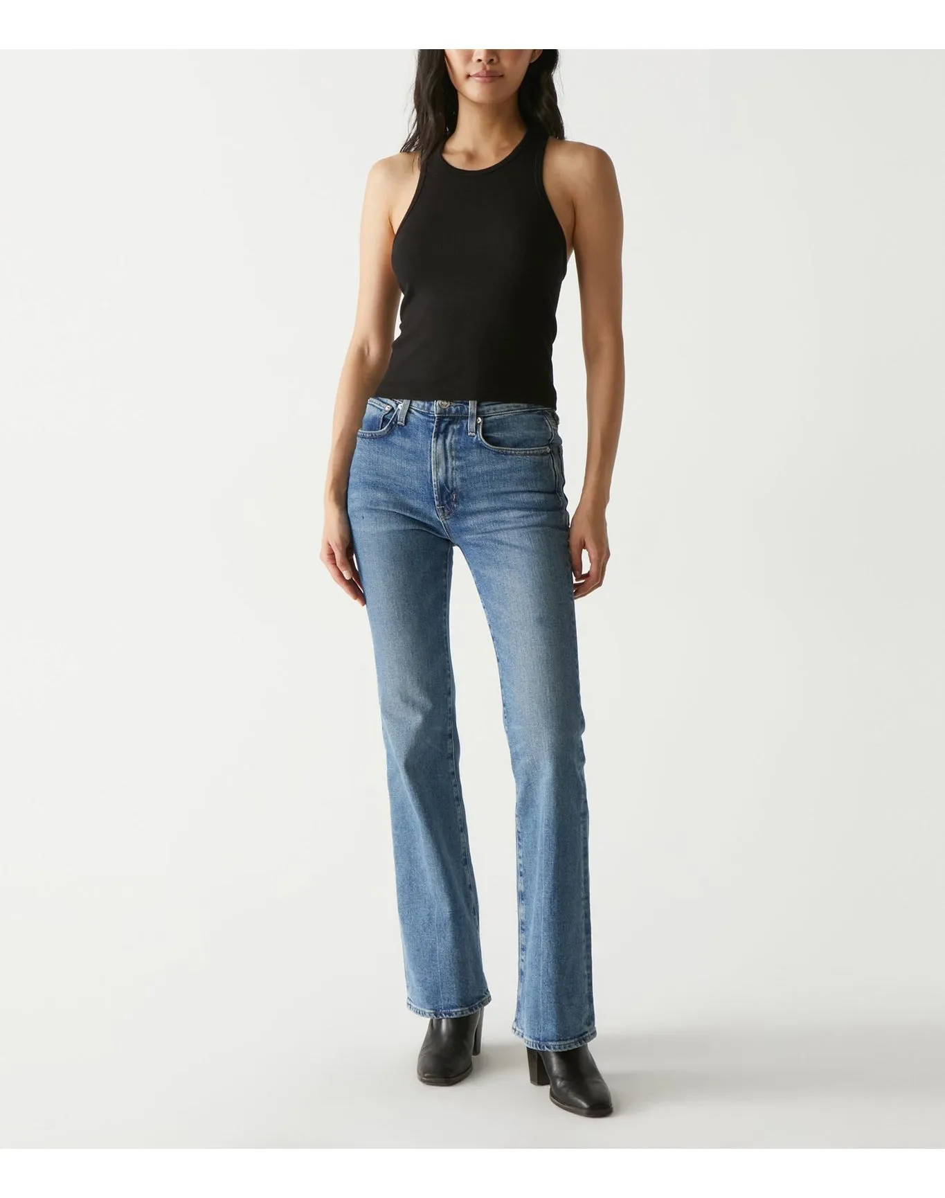 Pina Ribbed Halter Tank | Black MICHAEL STARS