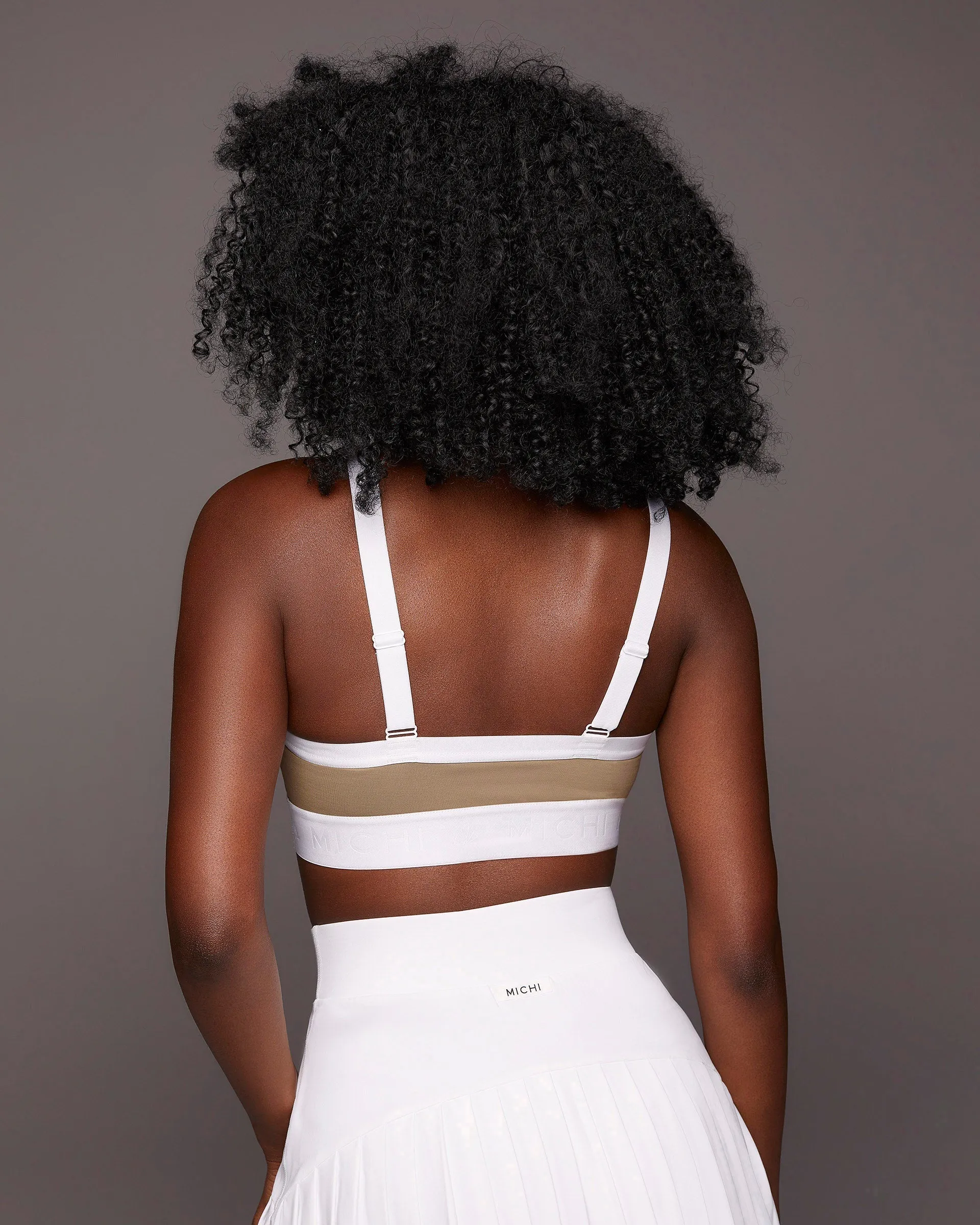 Playa Bra | Sable/White MICHI