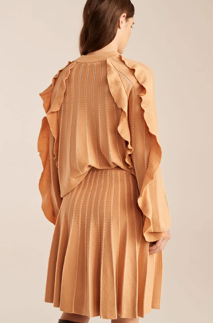 Pleat Stitch Skirt | Sunkiss REBECCA TAYLOR