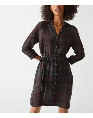Polly Plaid Shirt Dress | Java MICHAEL STARS