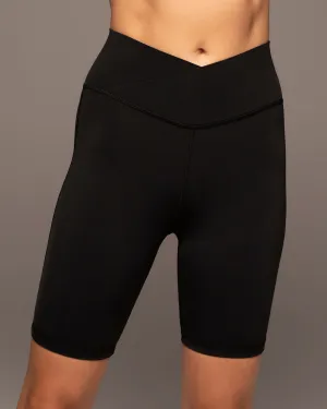 Ray Bike Short 7 1/2 Inch | Black MICHI