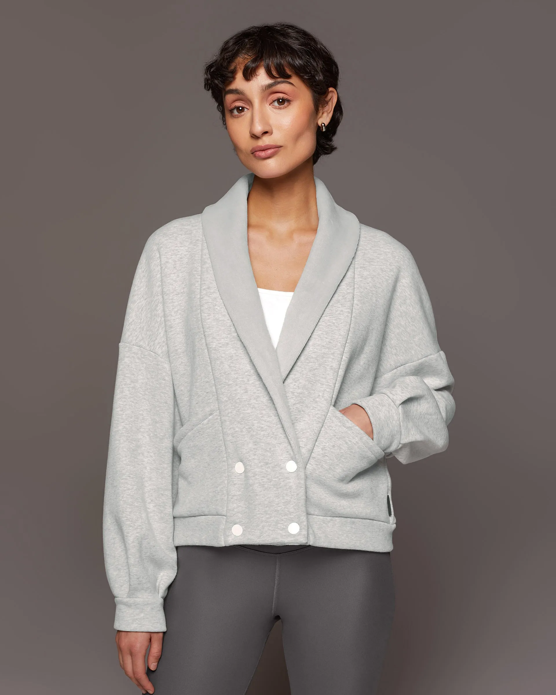 Rebel Jacket | Heather Grey MICHI