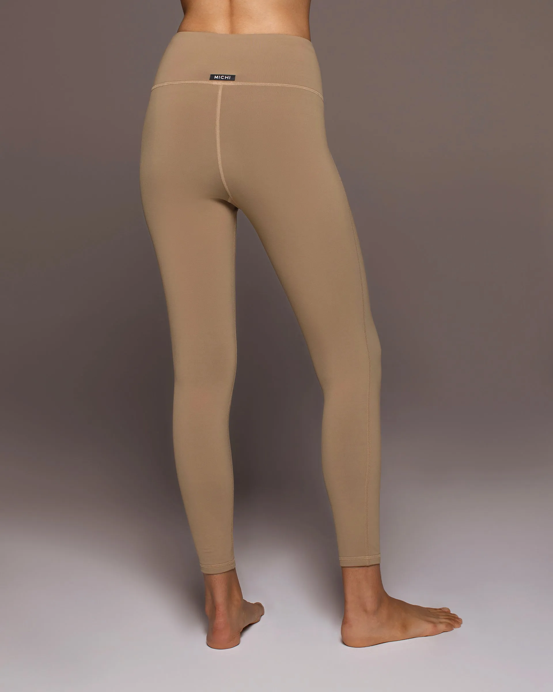 Rebel Legging | Sable/White MICHI