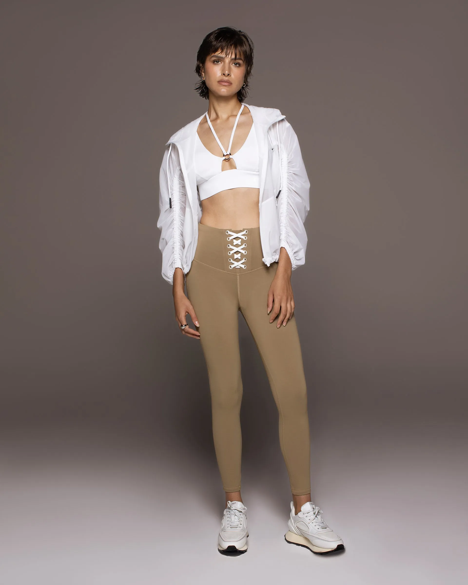Rebel Legging | Sable/White MICHI