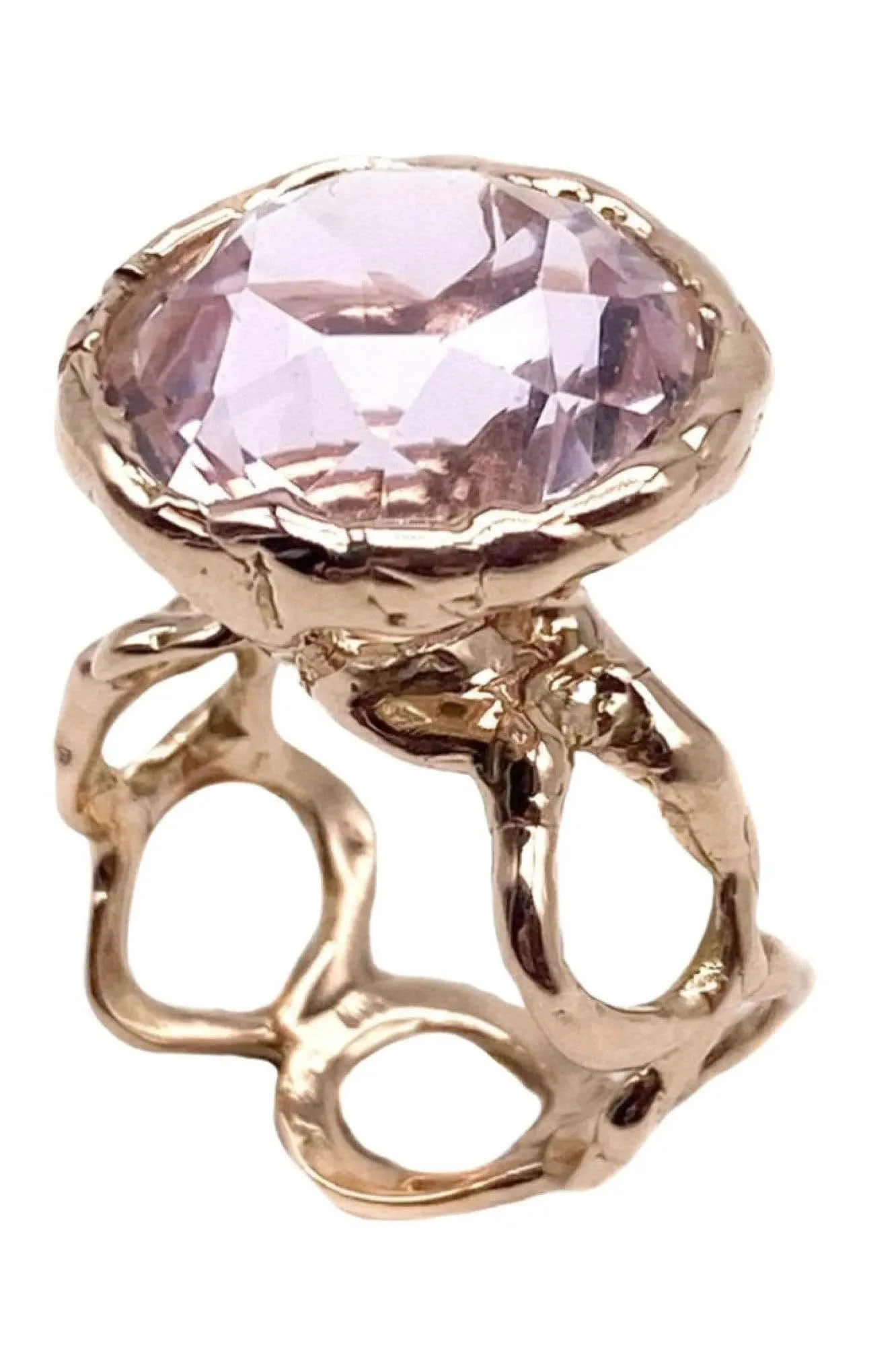 Reticolo Morganite Ring