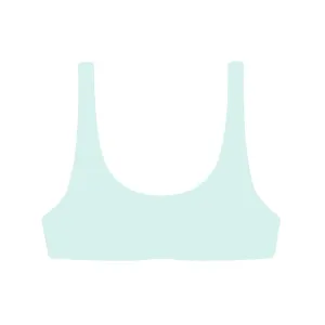 Rounded Edges Top | Mist Matte JADE SWIM