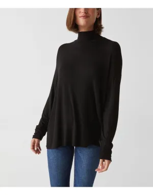 Ryan Mock Neck Top | Black MICHAEL STARS