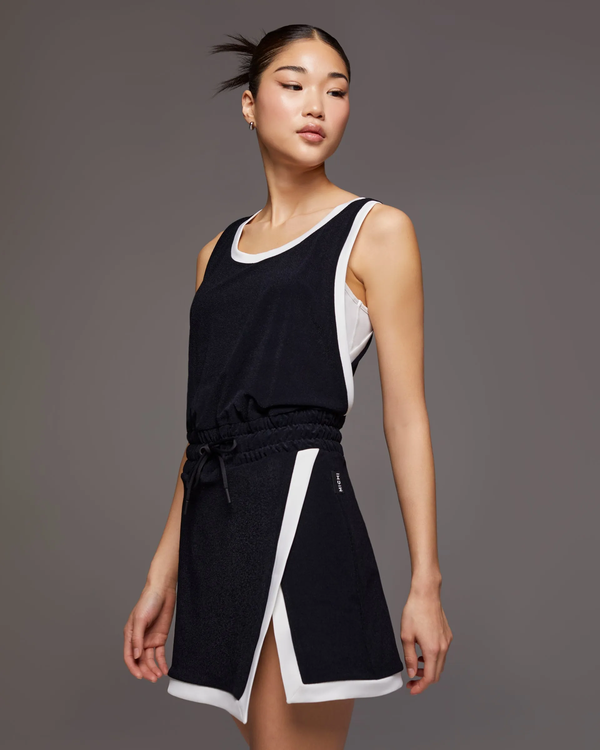 Sabato Dress | Black/White MICHI