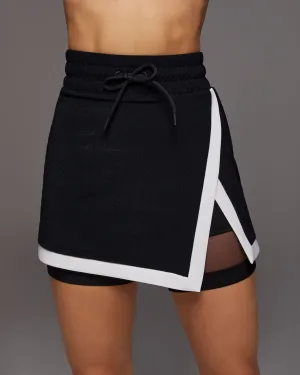 Sabato Skirt | Black/White MICHI