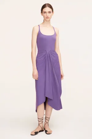 Sarong Drape Dress | Fox Glove REBECCA TAYLOR