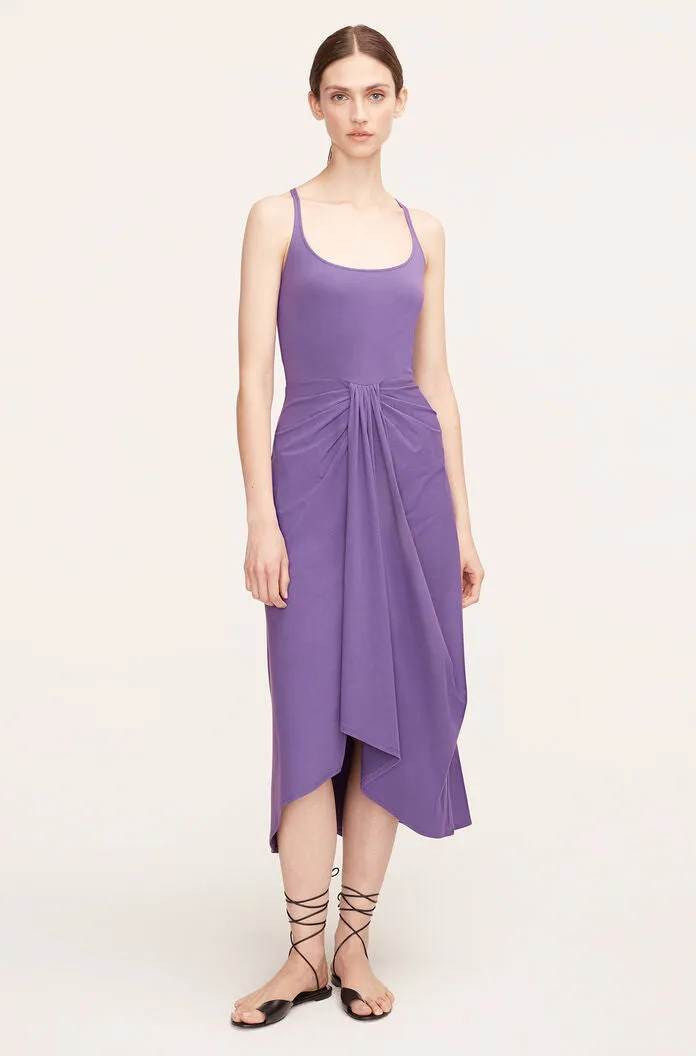 Sarong Drape Dress | Fox Glove REBECCA TAYLOR