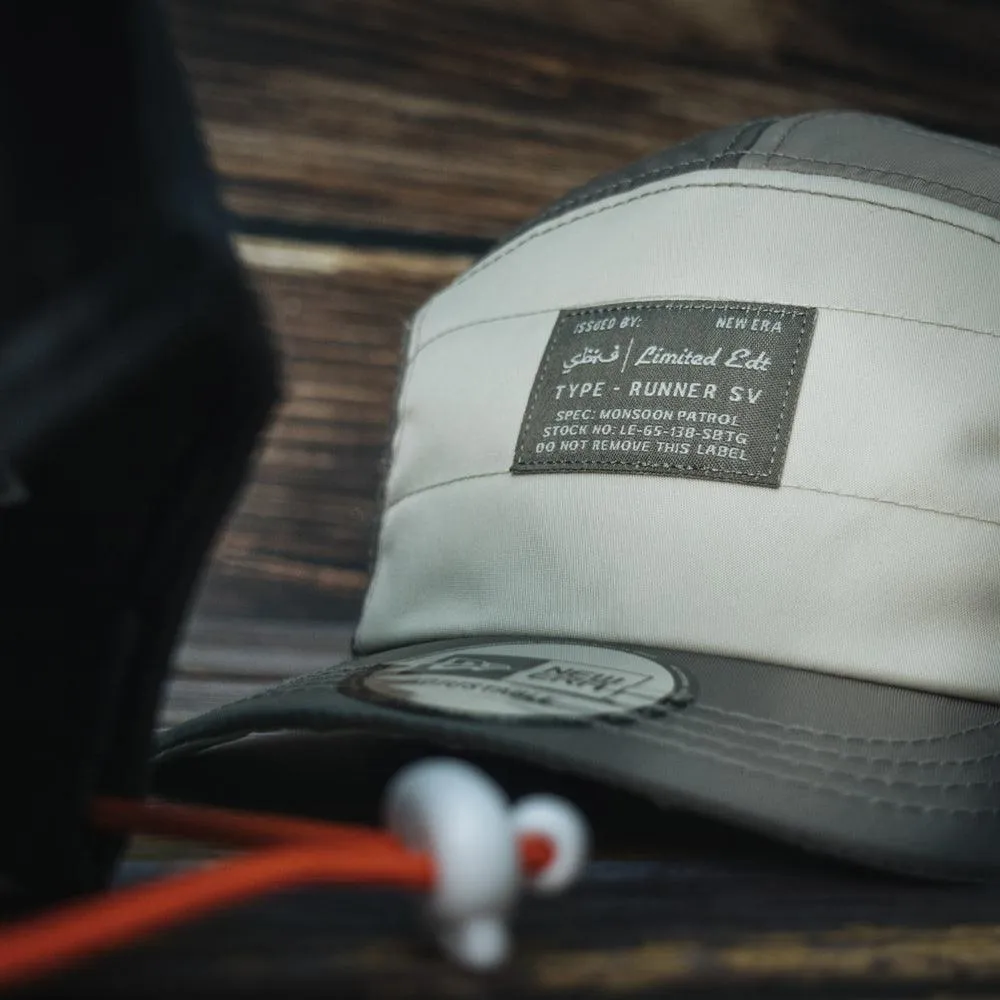 SBTG   New Era Monsoon Patrol II Runner SV Cap 'Grey'
