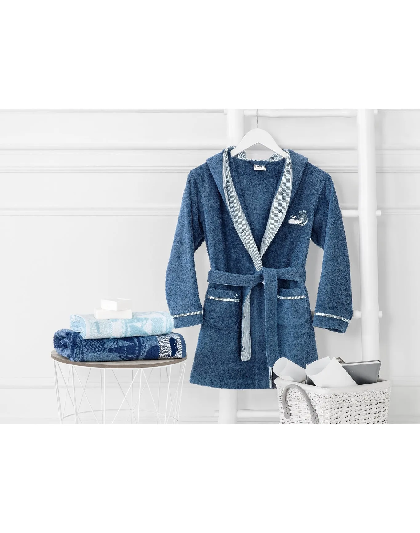 Sea Adventures Child Bathrobe | Blue TOGAS