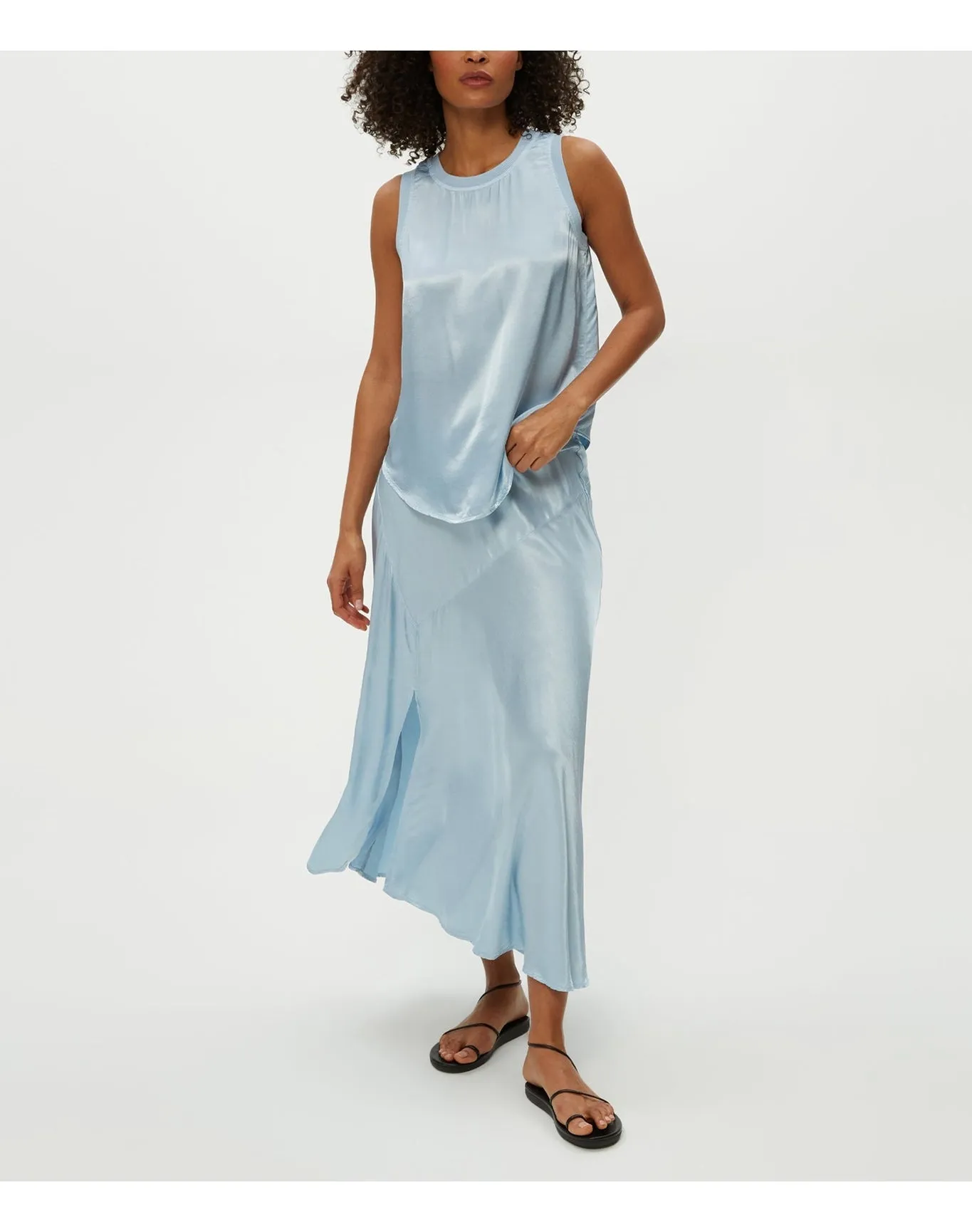 Shay Satin Tank | Fountain MICHAEL STARS