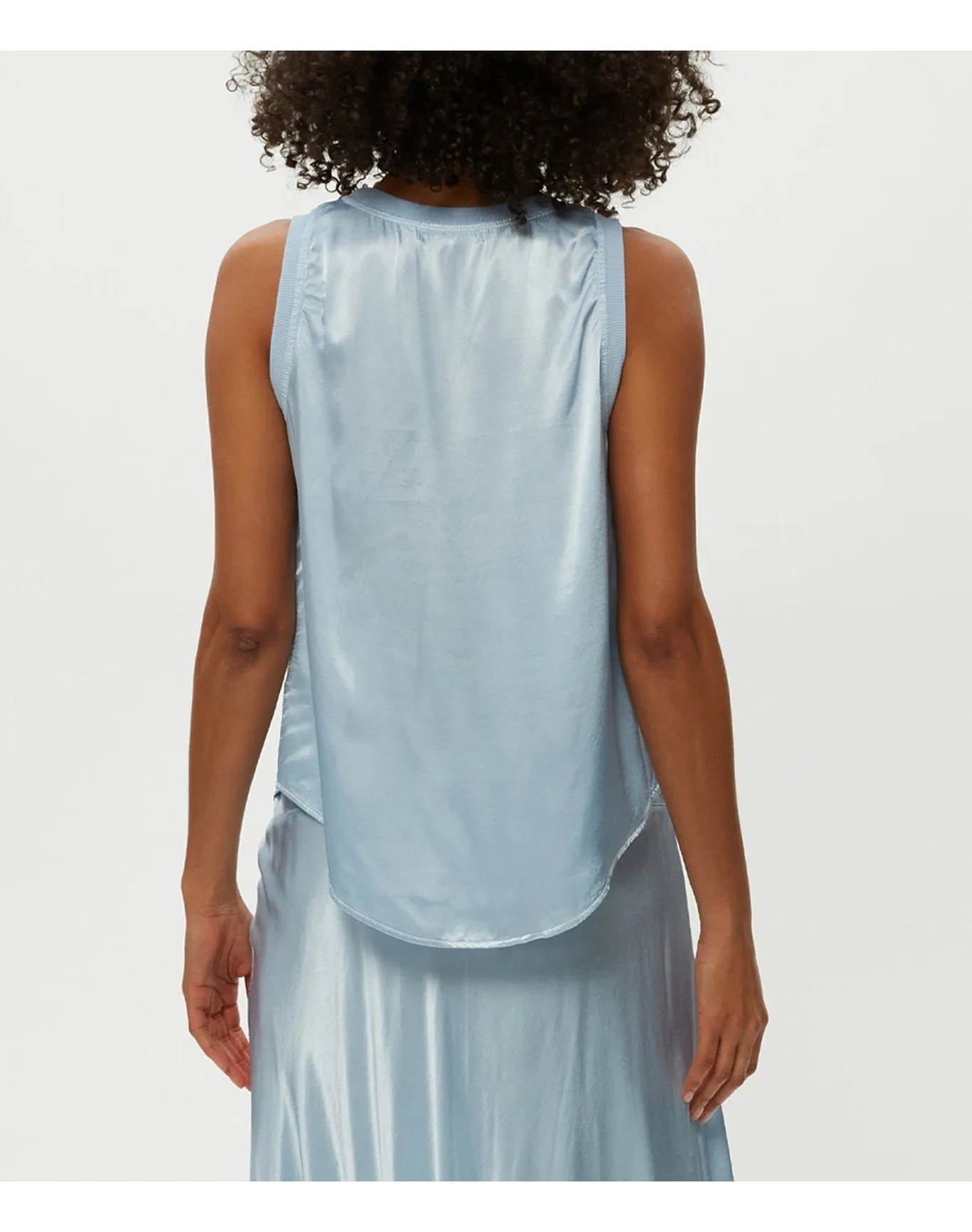 Shay Satin Tank | Fountain MICHAEL STARS
