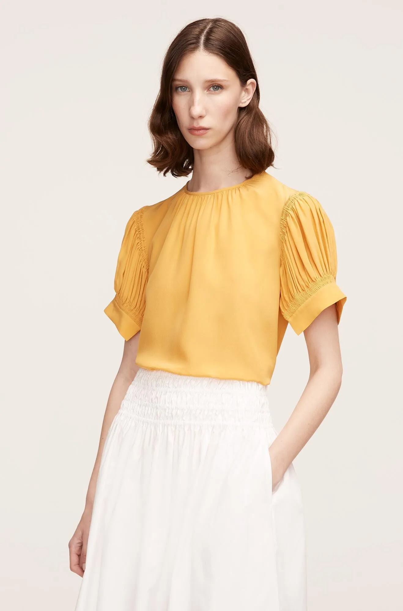 Short Sleeve Cdc Blouse | Zinnia REBECCA TAYLOR