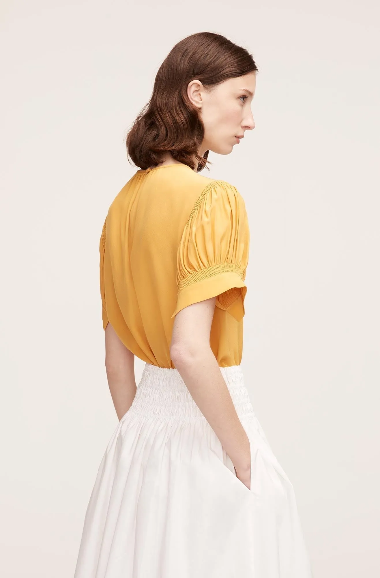 Short Sleeve Cdc Blouse | Zinnia REBECCA TAYLOR