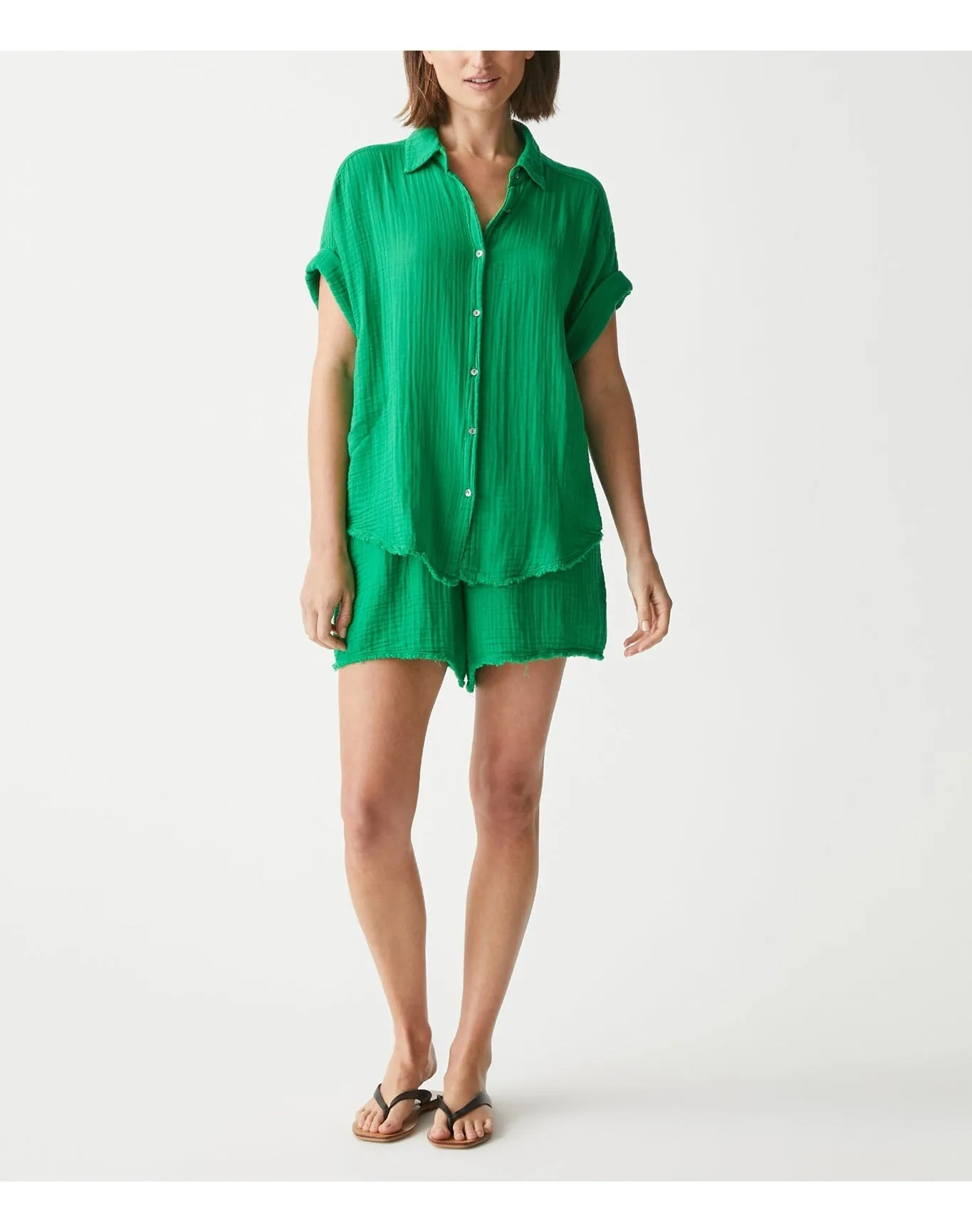 Sia Gauze Short | Field MICHAEL STARS