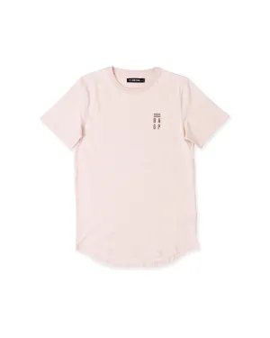 Signature Heavyweight Scallop T-Shirt - Latte