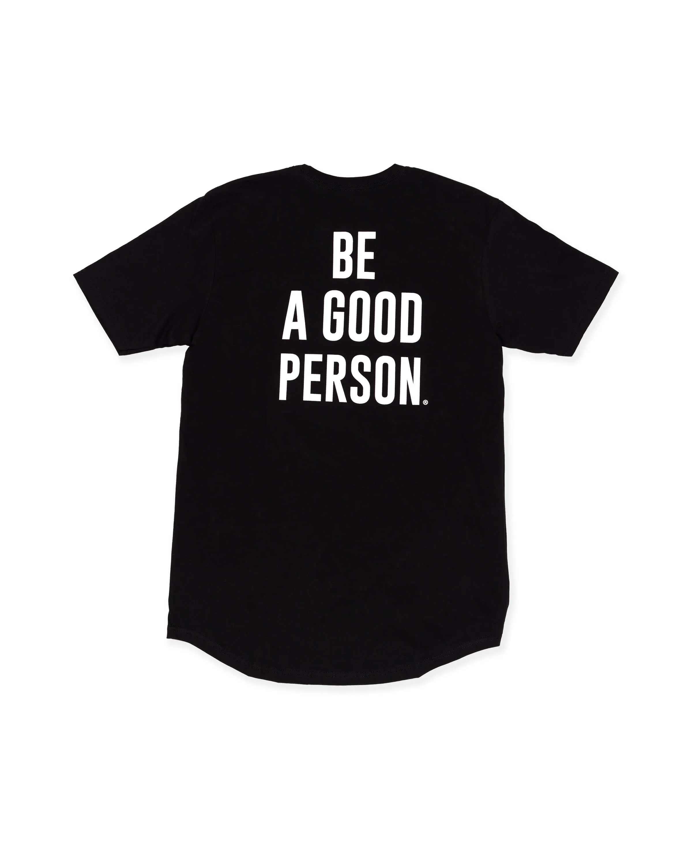 Signature Lightweight Scallop T-Shirt - Black