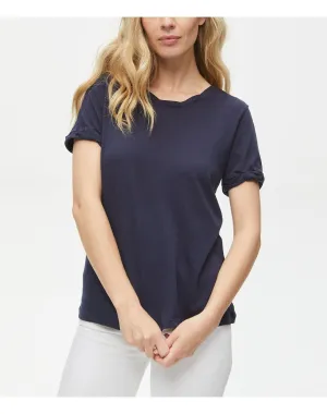Sloan Tee with Rolled Sleeves | Admiral MICHAEL STARS