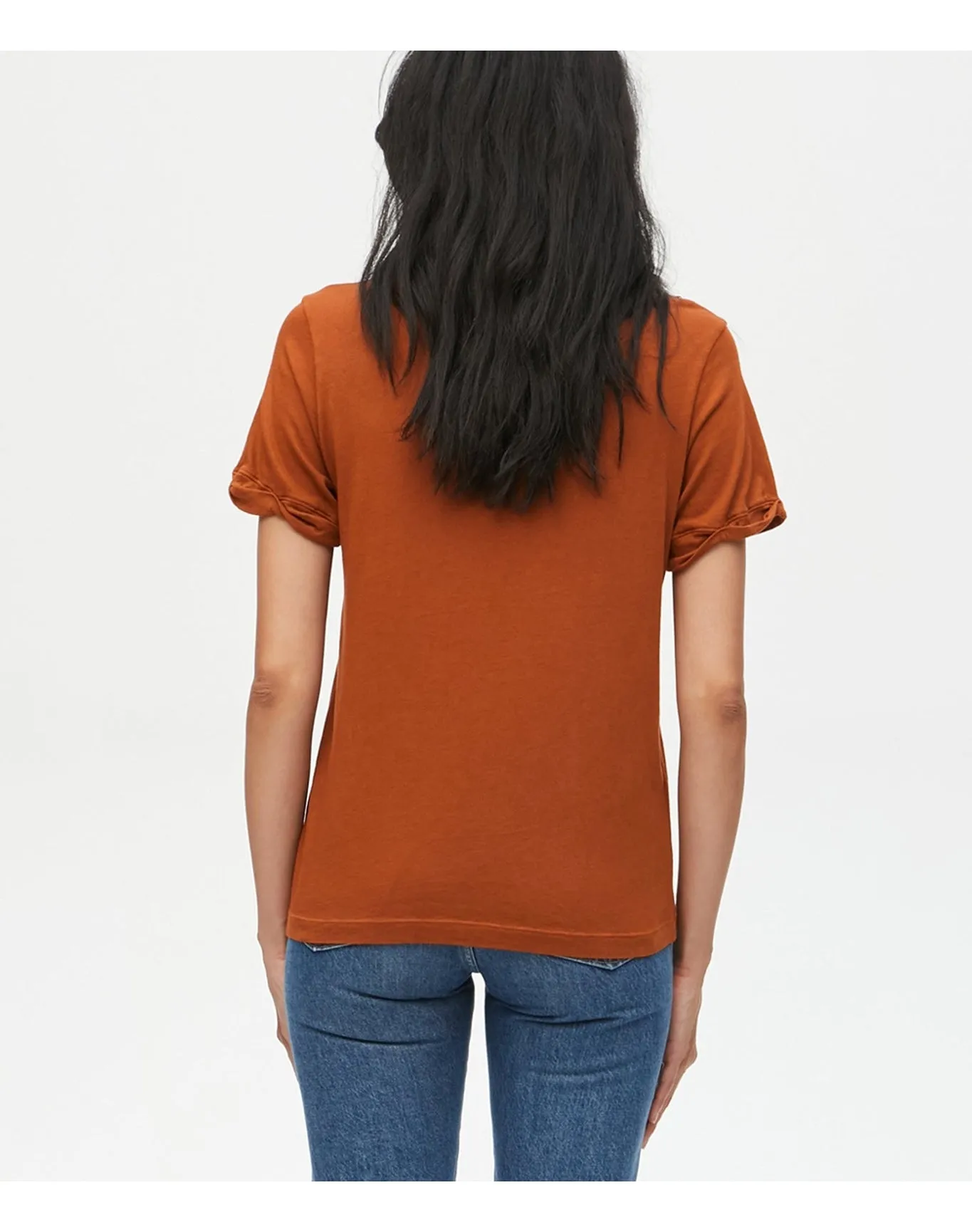 Sloan Tee with Rolled Sleeves | Rustique MICHAEL STARS
