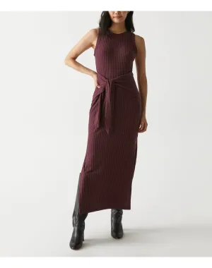 Solana Ribbed Maxi Dress | Plum MICHAEL STARS