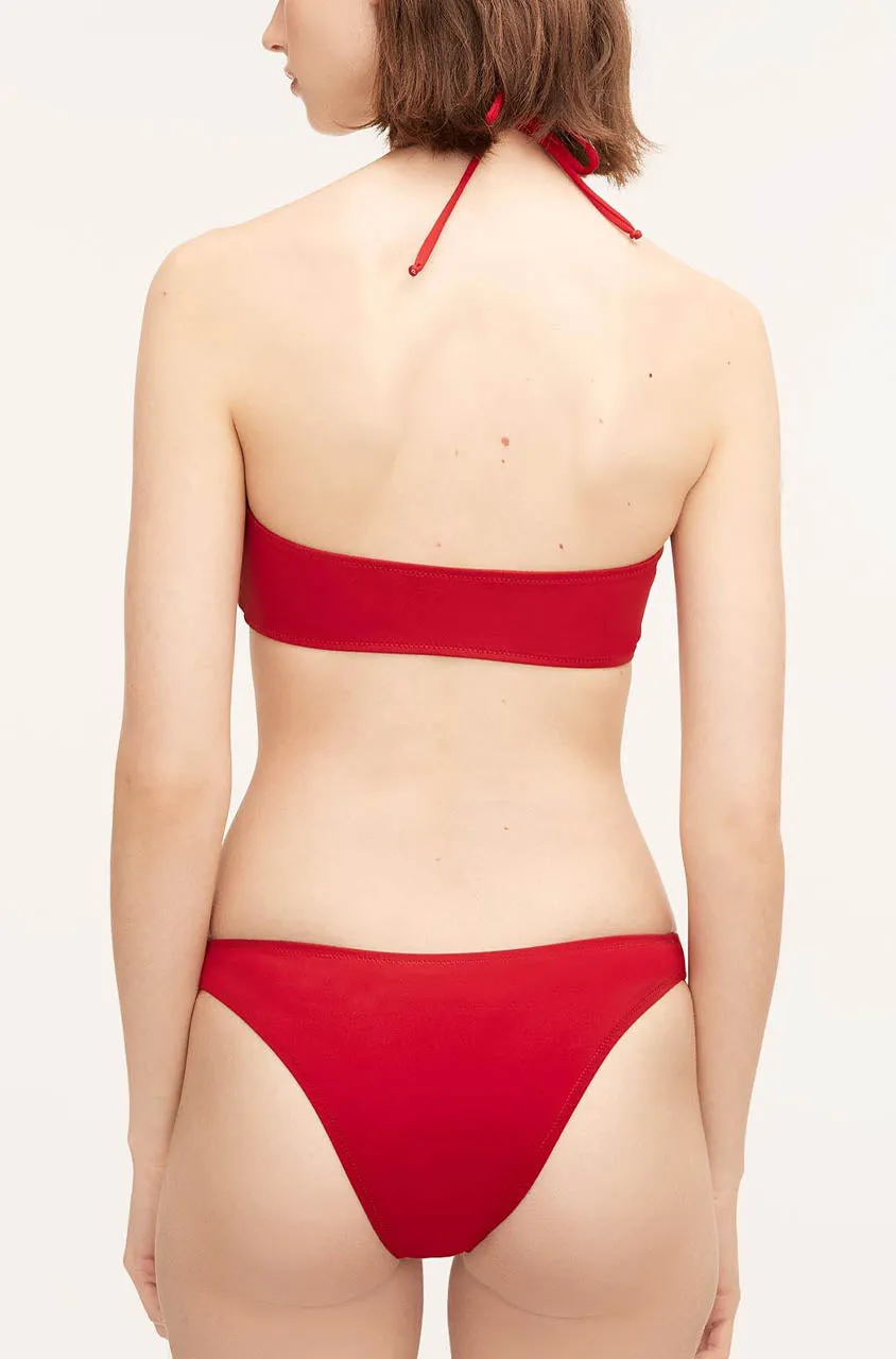 Solid Halter Bikini Top | Rabararo REBECCA TAYLOR