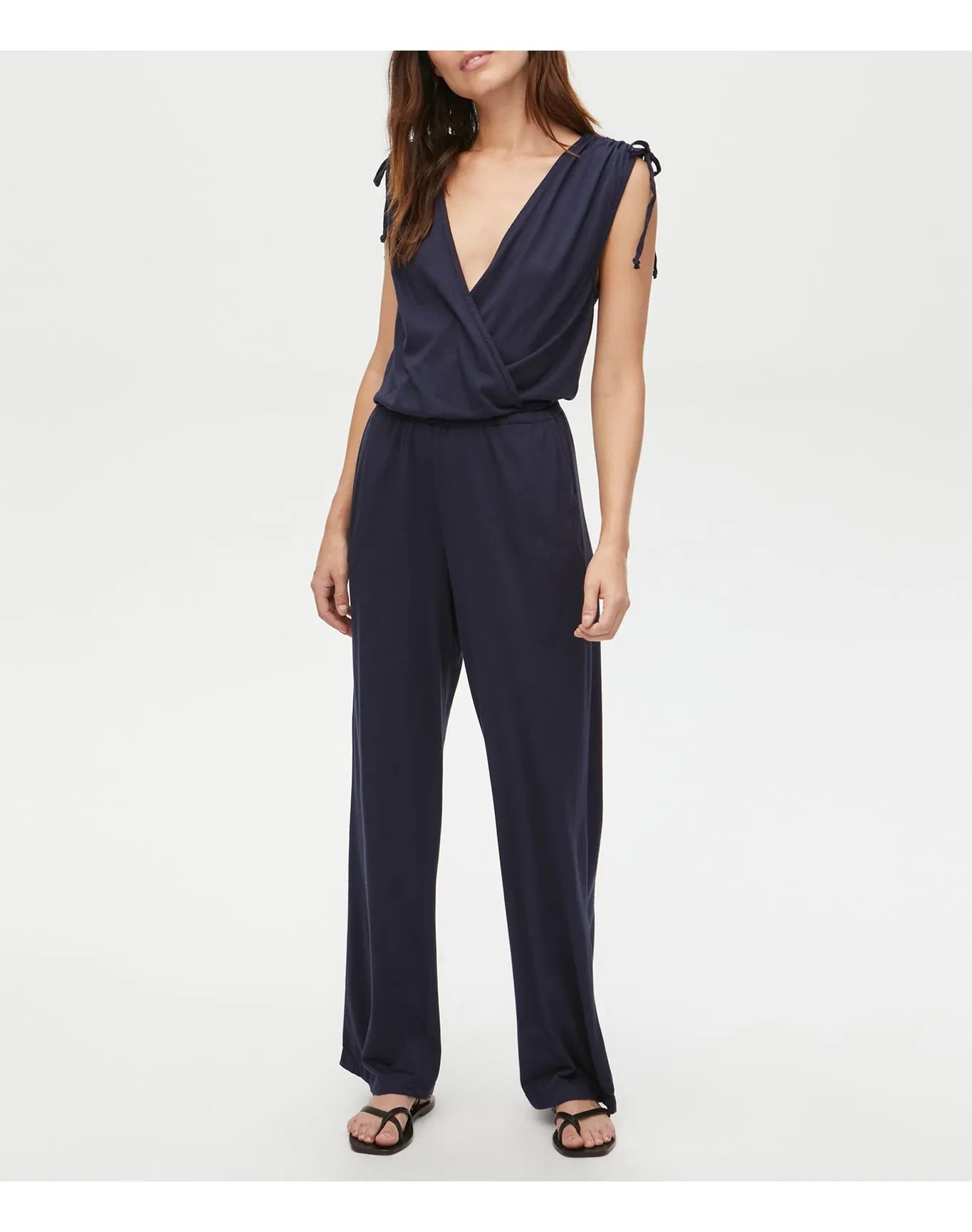 Sonya Surplice Jumpsuit | Admiral MICHAEL STARS