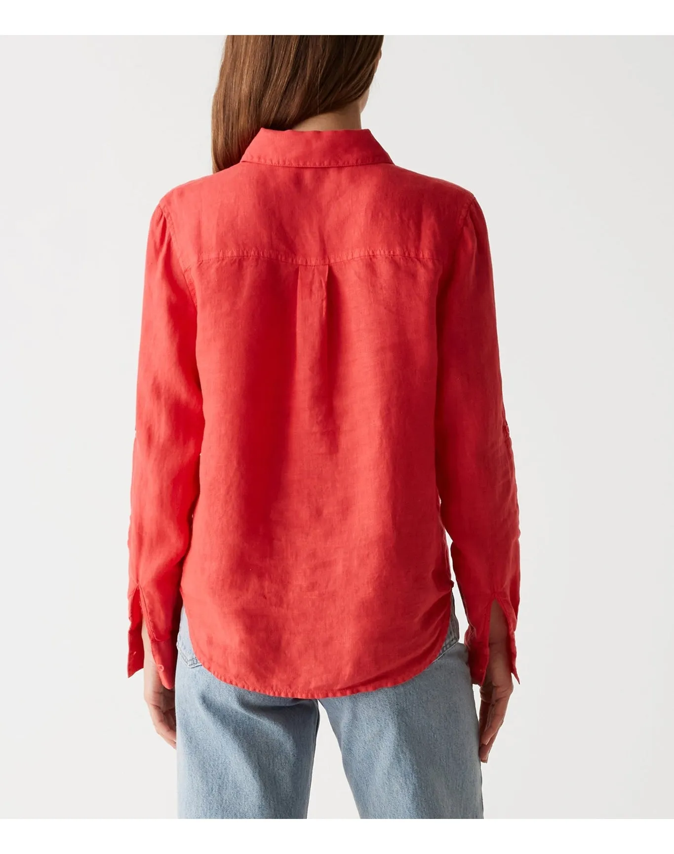 Spencer Linen Button Down Top | Spritz MICHAEL STARS