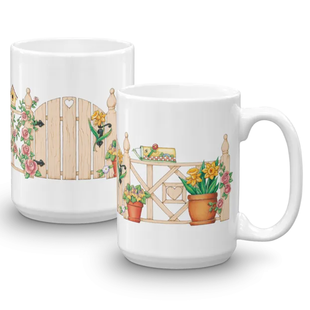 Springtime Garden Mug