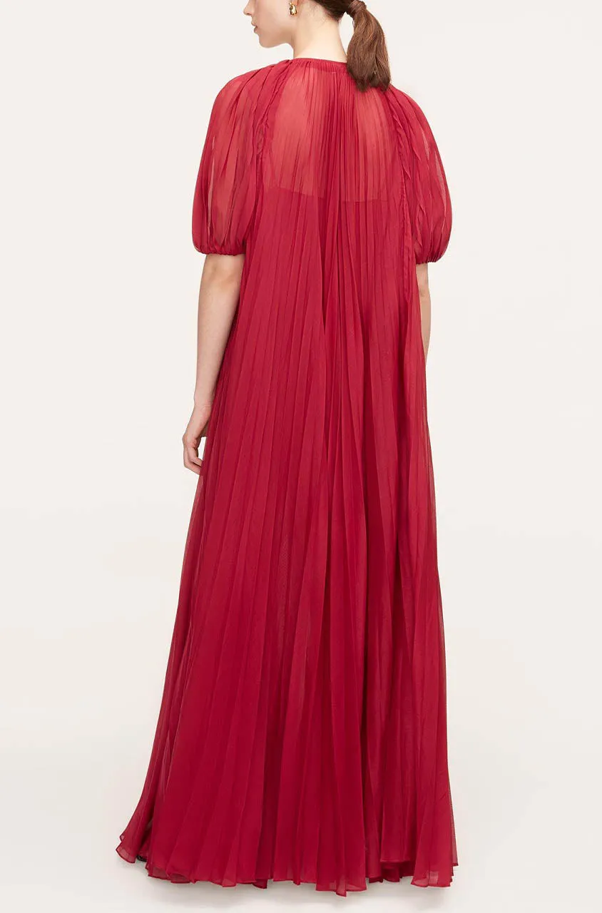 Sunburst Pleat Dress | Hibiscus REBECCA TAYLOR