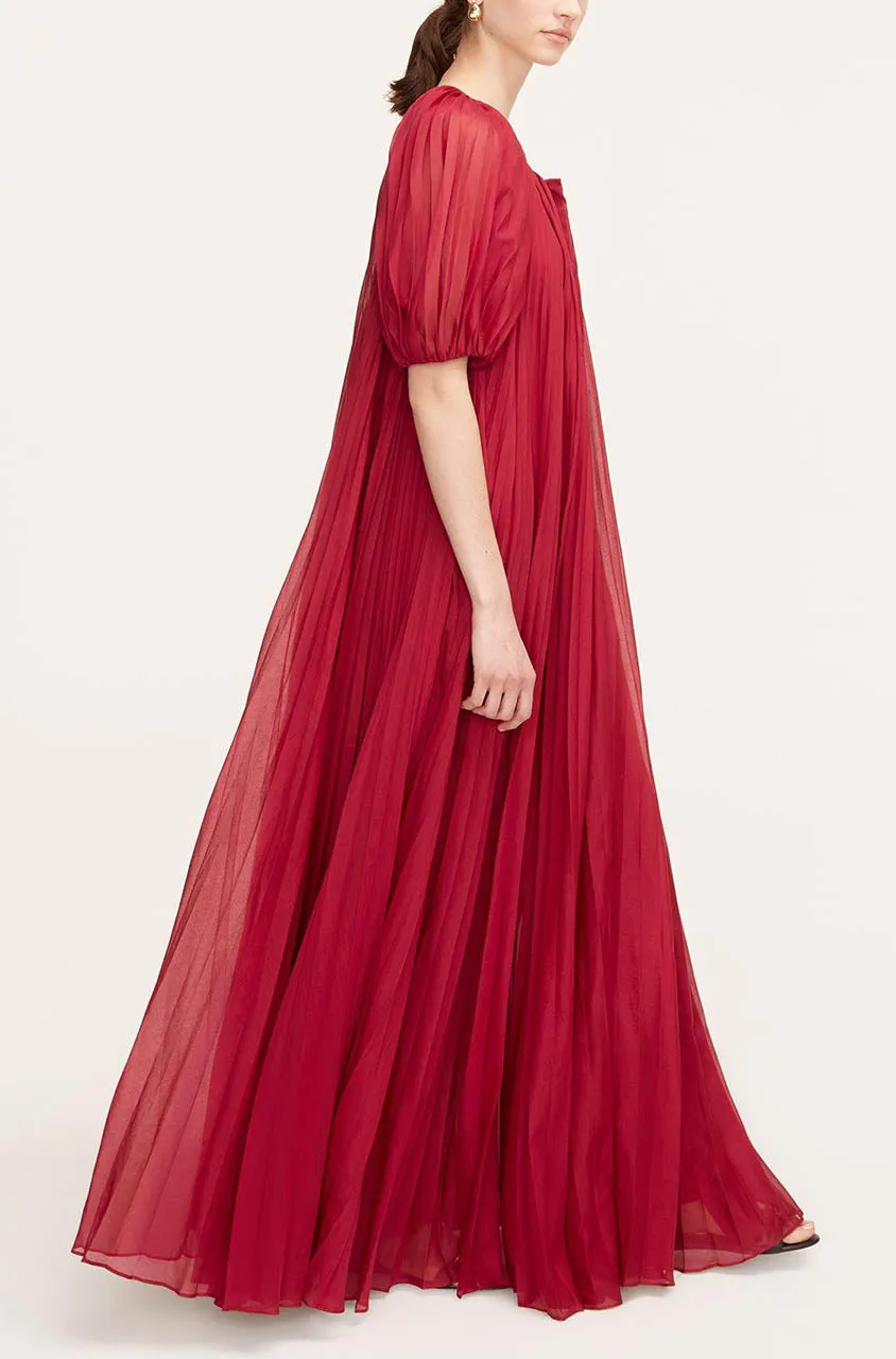 Sunburst Pleat Dress | Hibiscus REBECCA TAYLOR
