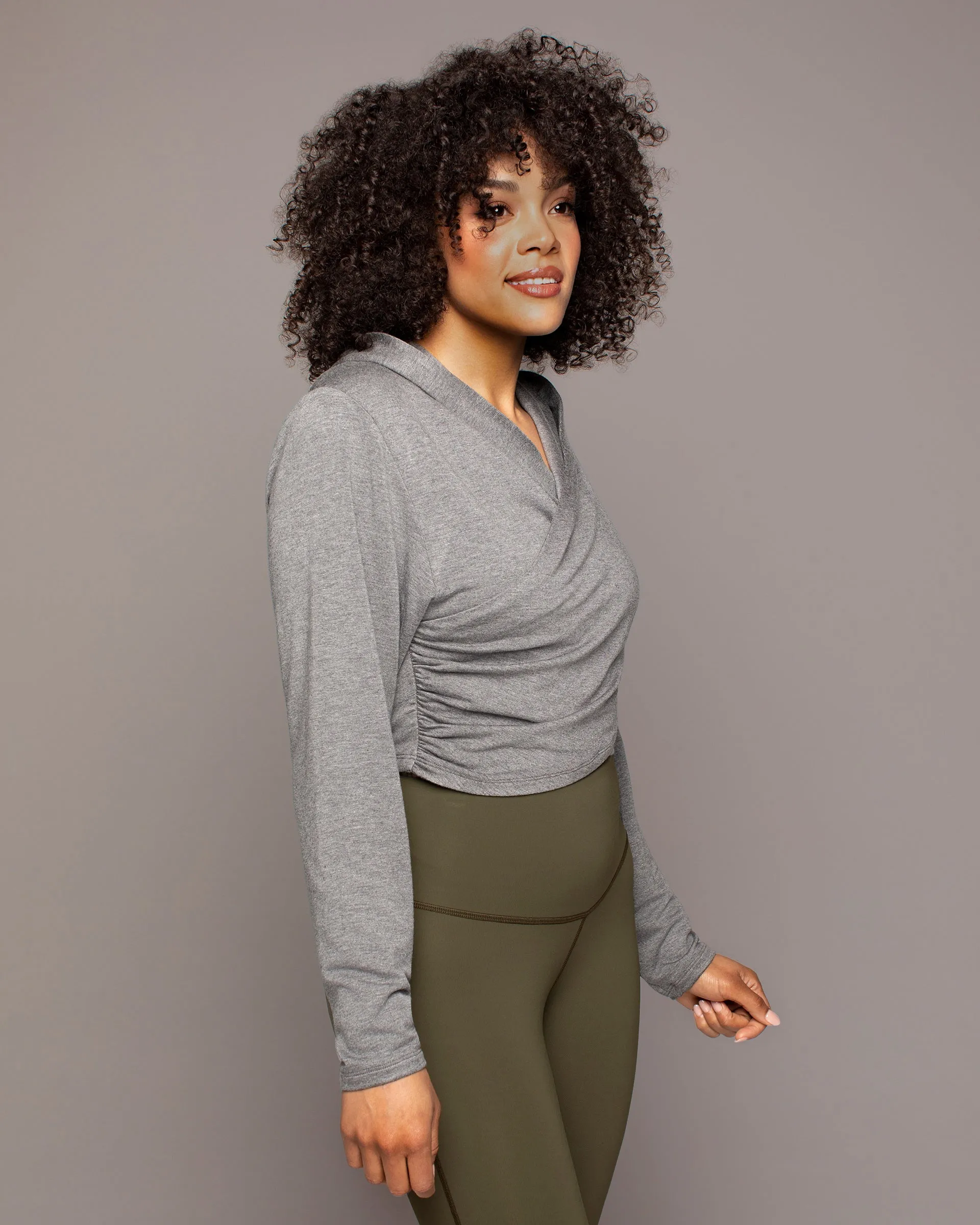 Sway Hoodie | Heather Grey MICHI