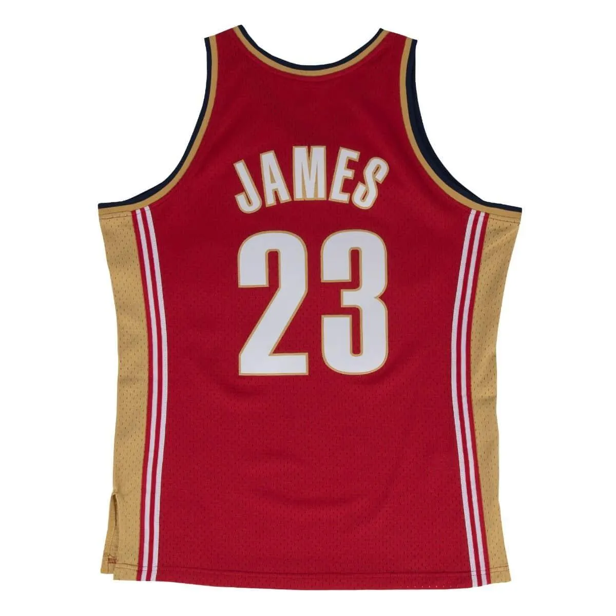 Swingman Jersey Cleveland Cavaliers Road 2003-04 Lebron James Dark Red