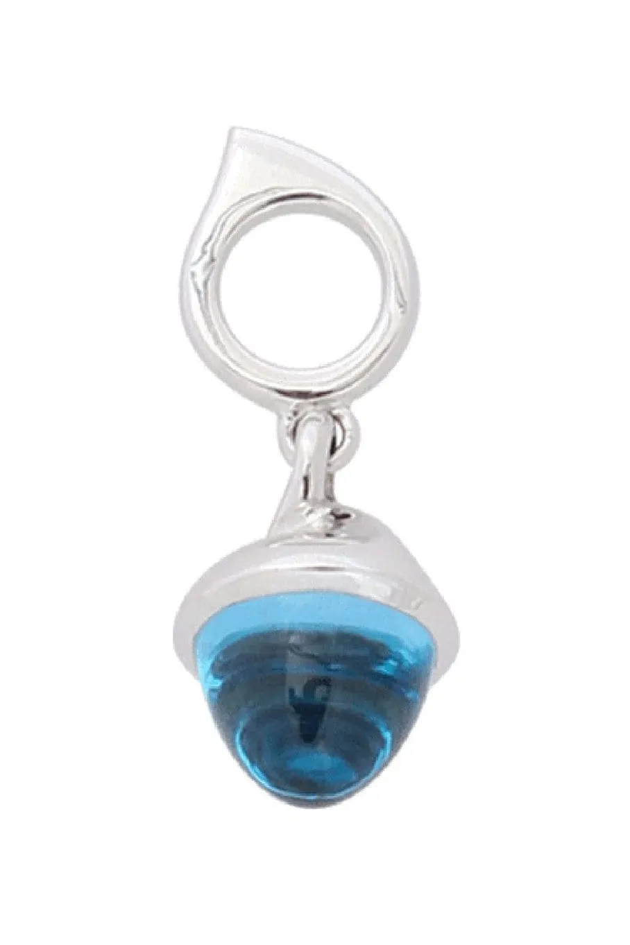Swiss Topaz Mikado Flamenco Pendant