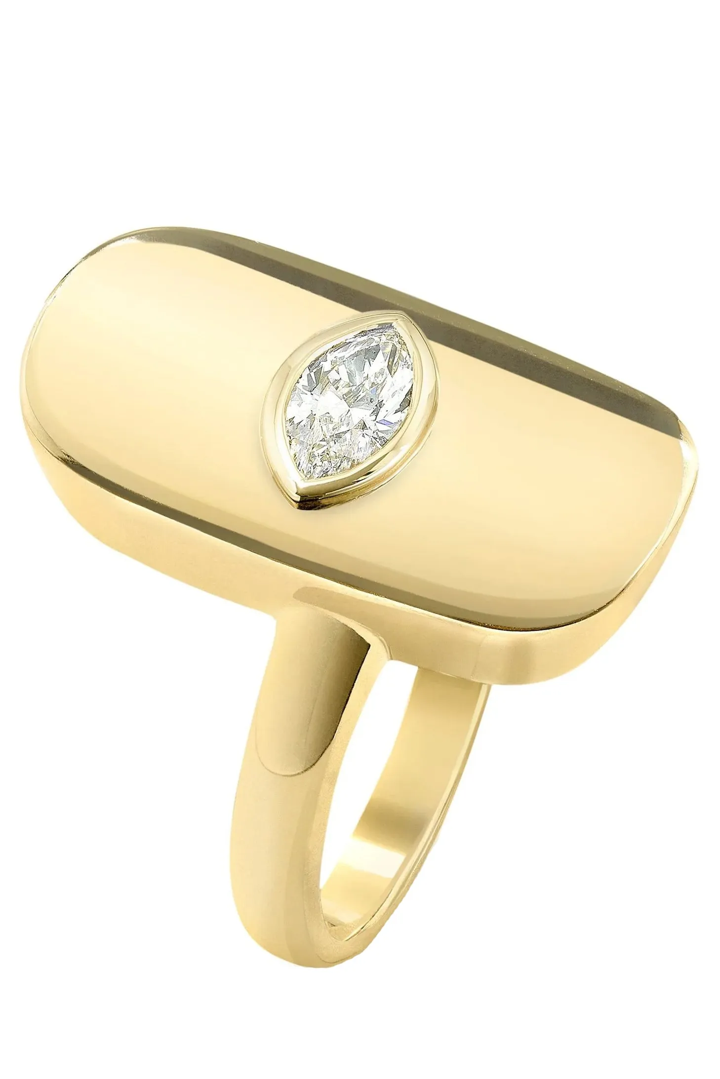 Synchronicity Marquise Diamond Ring