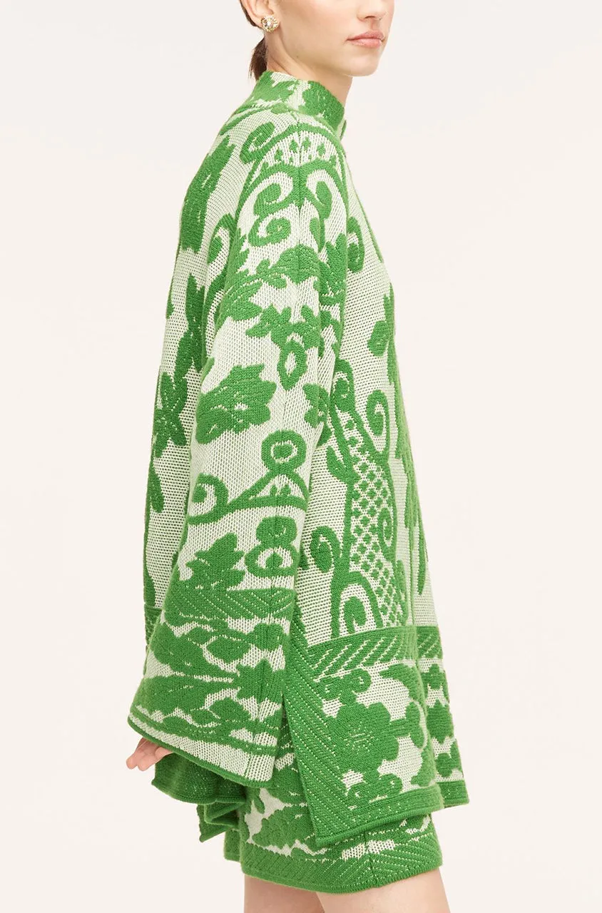 Tapestry Jacquard Turtleneck | Tapestry Fleur Golf Combo REBECCA TAYLOR