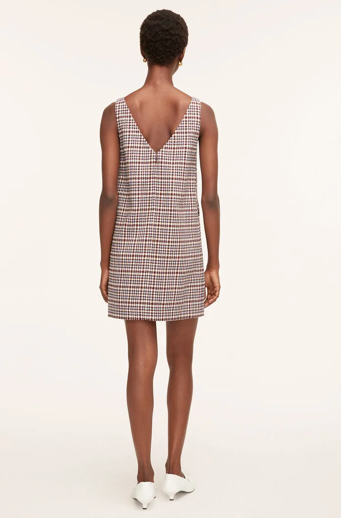 Techy Houndstooth Shift Dress | Techy Houndstooth Quartz Combo REBECCA TAYLOR