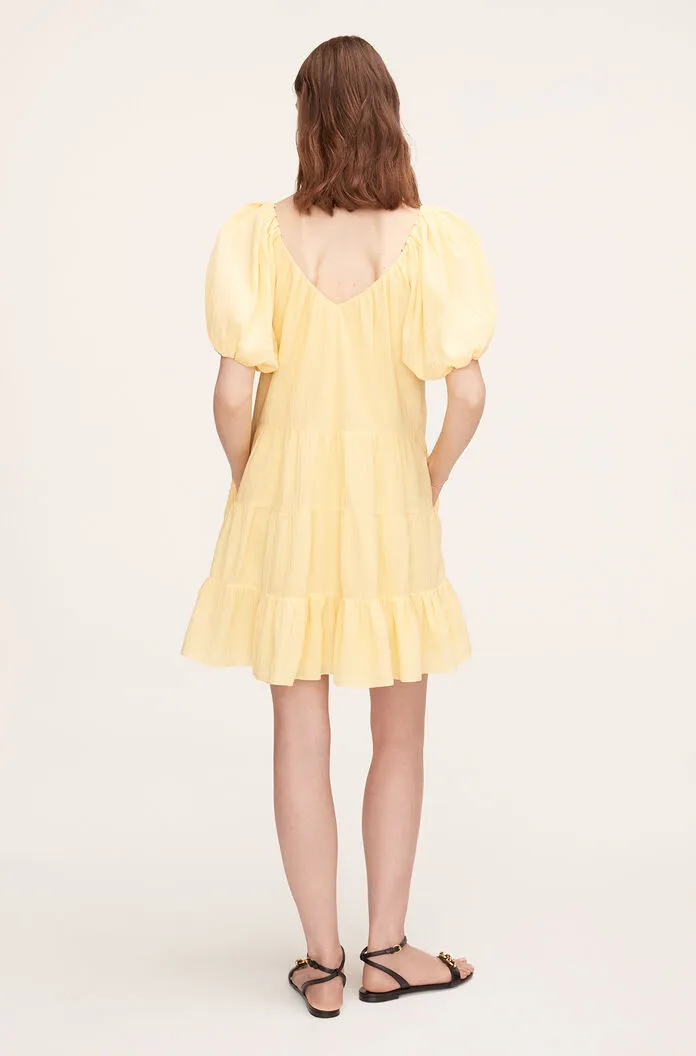 Textured Tiered Dress | Chamomile REBECCA TAYLOR