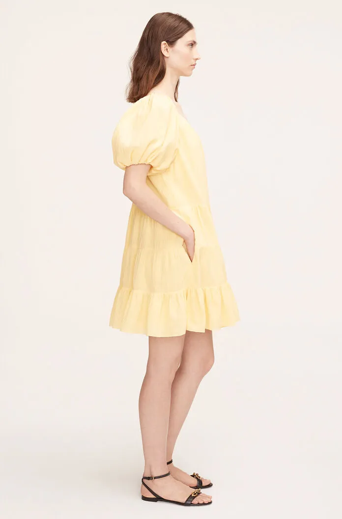 Textured Tiered Dress | Chamomile REBECCA TAYLOR