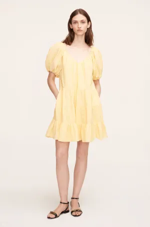 Textured Tiered Dress | Chamomile REBECCA TAYLOR
