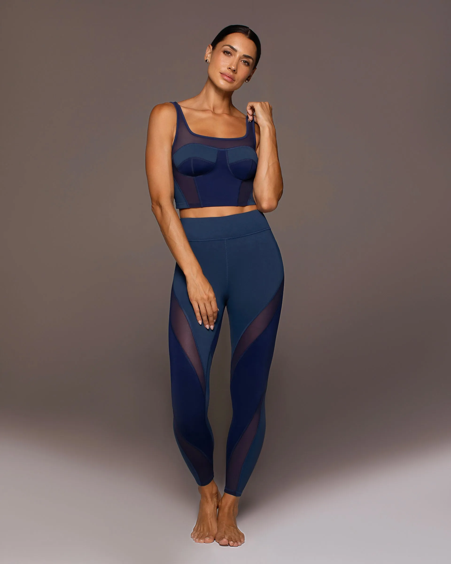Theia Bustier | Ink/Admiral Blue MICHI