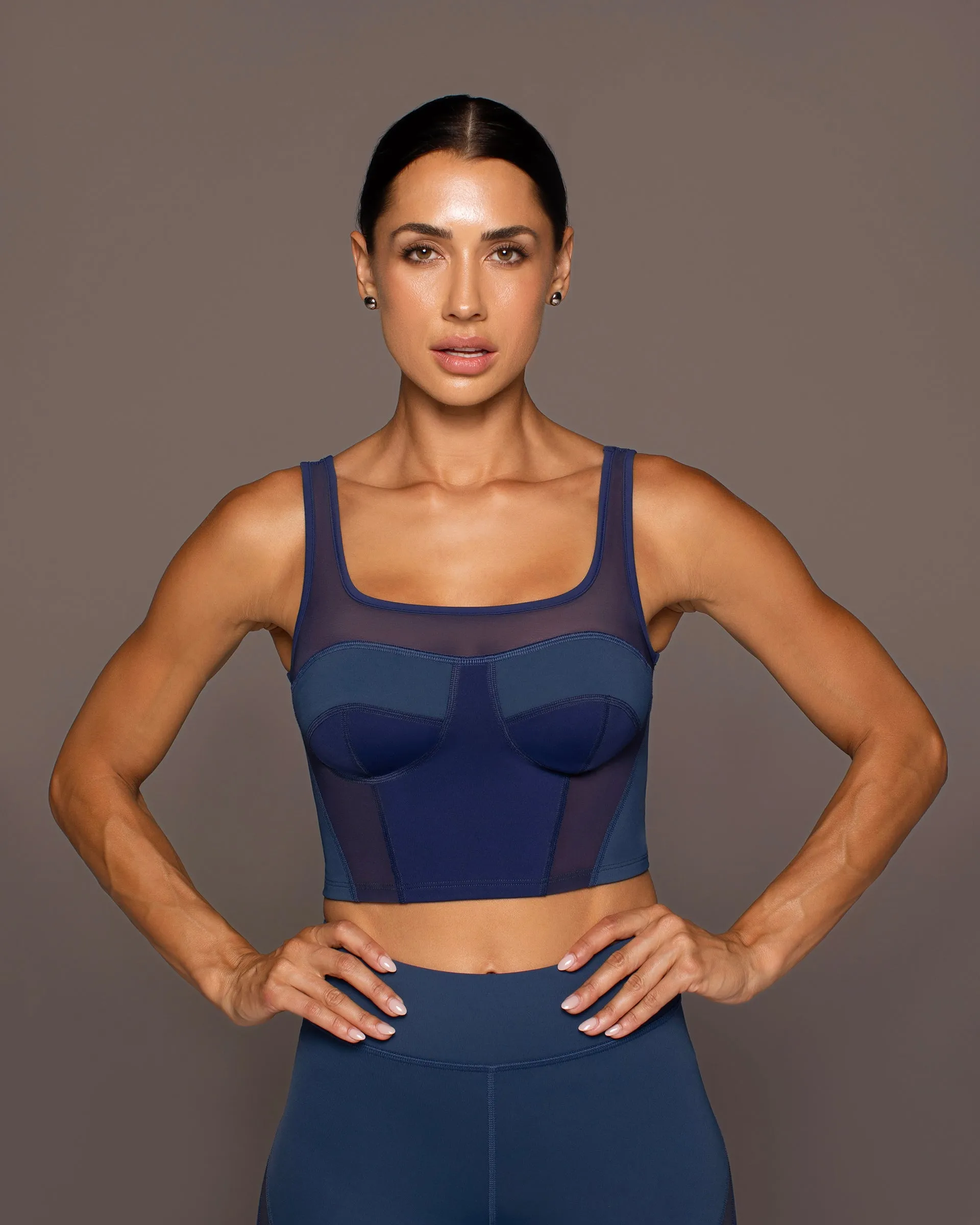 Theia Bustier | Ink/Admiral Blue MICHI