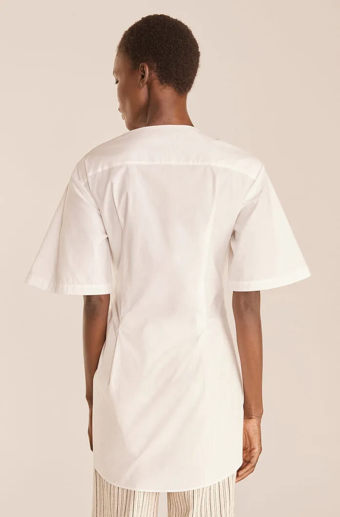 Tie Waist Blouse | Milk REBECCA TAYLOR