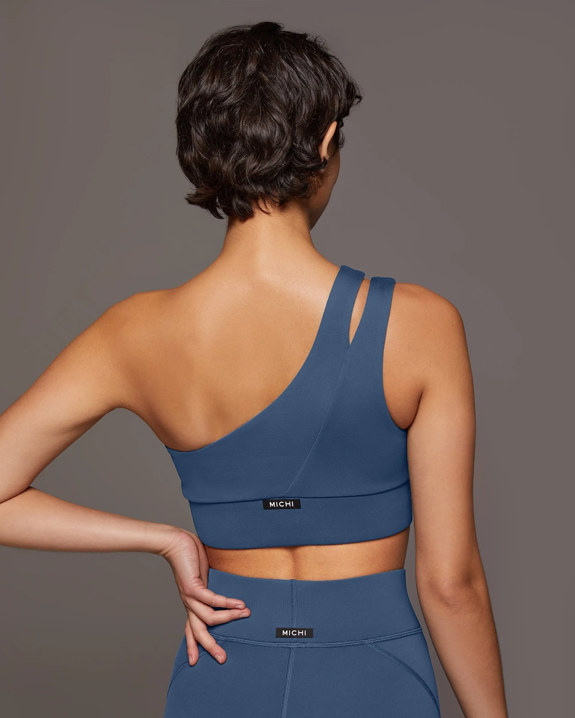Tigress Longline Bra | Ink MICHI